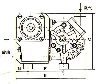 XD-250单级旋片式真空泵